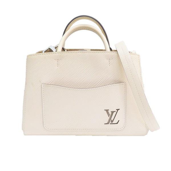 米白色 Epi 水波紋牛皮 Marelle Tote BB 兩用包【LOUIS VUITTON LV 路易威登】 M20520