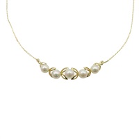 18黃K金 珍珠項鍊【MIKIMOTO 御木本】