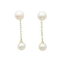 18K黃金 珍珠 耳環【MIKIMOTO 御木本】