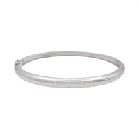 18K白金 鑽石 手環【JEWELRY 無品牌珠寶】 diamond 16.9g