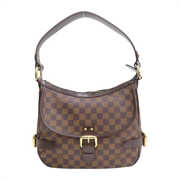 棕色 棋盤格 帆布 Highbury 肩背包【LOUIS VUITTON LV 路易威登】 N51200