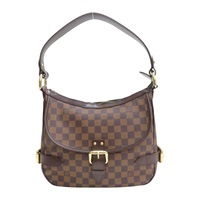 棕色 棋盤格 帆布 Highbury 肩背包【LOUIS VUITTON LV 路易威登】 N51200