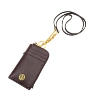 紅棕色 Saffiano牛皮 證件套【TORY BURCH】 84073