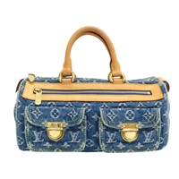 藍色 牛仔布 Neo Speedy 手提包 M95019【LOUIS VUITTON LV 路易威登】 M95019