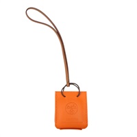 橘色 Agneau Milo羊皮 Sac Orange Bag Charm 掛飾 Y刻【HERMES 愛馬仕】