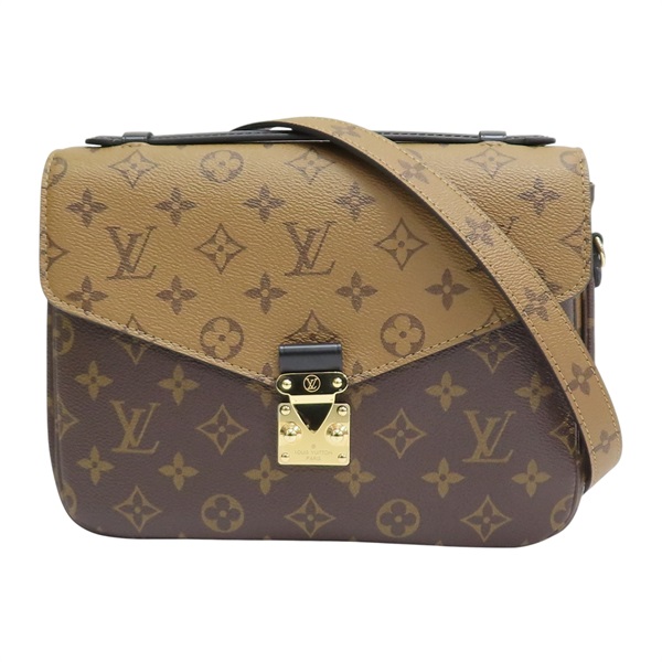 棕色 原花帆布 Pochette Metis 肩背包 M44876【LOUIS VUITTON LV 路易威登】 M44876