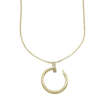 18K黃金 鑽石 Juste un Clou 項鍊【Cartier 卡地亞】 B7224512