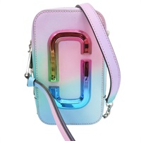 藍紫色漸層 牛皮 Hotshot 肩背包【MARC JACOBS 馬克·雅各布斯】  M0016803-301