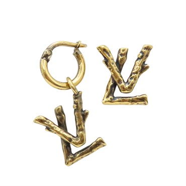 鍍金 樹枝 耳環【LOUIS VUITTON LV 路易威登】 MP2454
