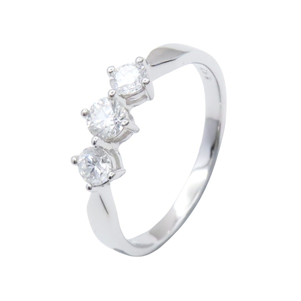 18K白金 鑽石 戒指【JEWELRY 無品牌珠寶】 Diamond 3.3g