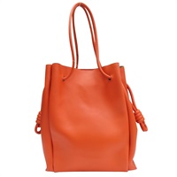 橘色 牛皮 Flamenco Knot 肩背包【LOEWE 羅威】 321.12.T30