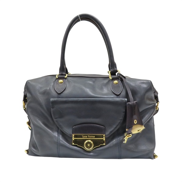 藍色 牛皮 手提包【LOUIS VUITTON LV 路易威登】 VIP限定品