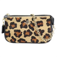 黑/棕色 Nolita 19 豹紋 肩背包【COACH 寇馳】 F64583