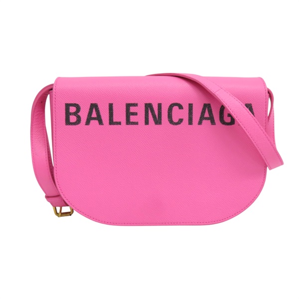 粉色 牛皮 Ville Day 肩背包【BALENCIAGA 巴黎世家】 542207