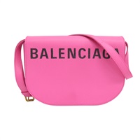 粉色 牛皮 Ville Day 肩背包【BALENCIAGA 巴黎世家】 542207