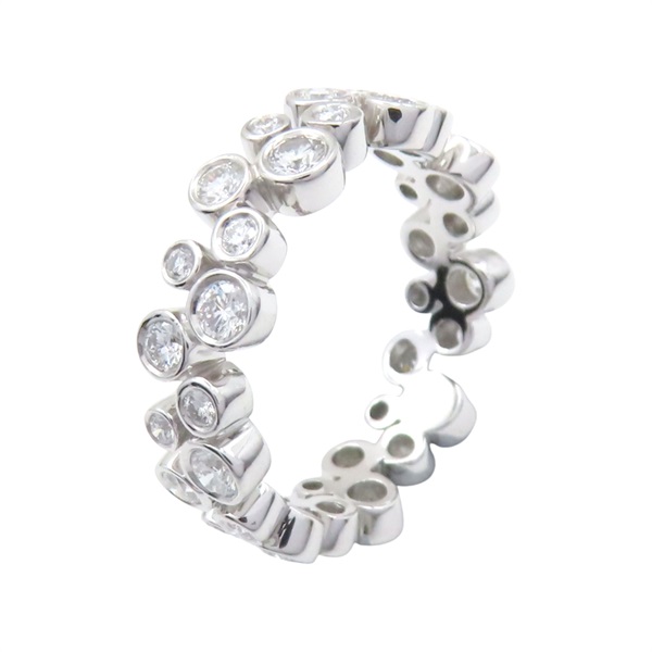 950純銀 鑽石 bubble band ring 戒指【Tiffany & Co 蒂芬妮】