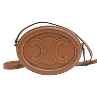 棕色 牛皮 Cuir Triomphe 肩背包【CELINE 賽琳】 10I703DPQ.04LU