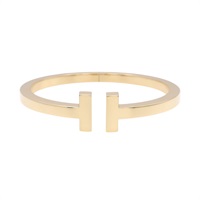 18K黃金 T Square 手環【Tiffany & Co 蒂芬妮】 60010736