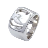 925純銀 不規則 戒指【Salvatore Ferragamo 費拉格慕】 780760