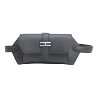 黑色 swift牛皮 Elan Pocket 24 Belt 腰帶 皮帶【HERMES 愛馬仕】