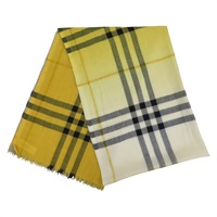 黄/棕色 羊毛 圍巾【BURBERRY 巴寶莉】 ITFRAFER10CAS