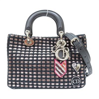 黑色 羊皮 Lady Dior 兩用包 限量版【Dior 迪奧】