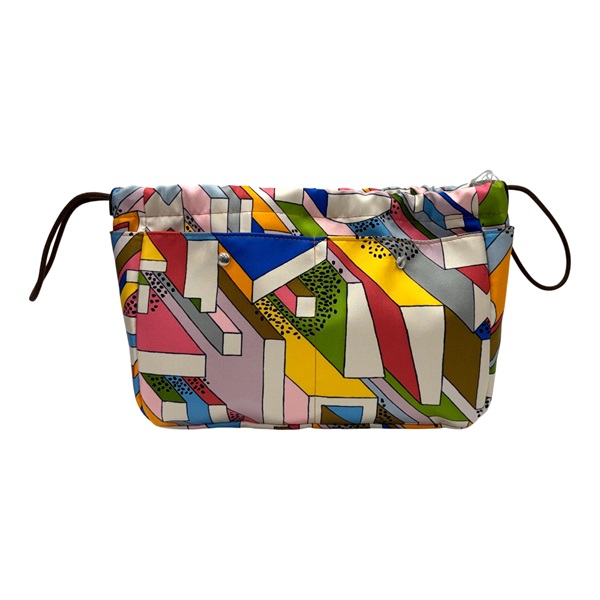 橘色 絲綢 Fourbi 25 手拿包 【HERMES 愛馬仕】 H082678CKAB