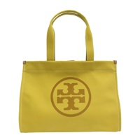 芥末黃 帆布 ELLA 托特 肩背包 148792【TORY BURCH 湯麗柏琦】 148792