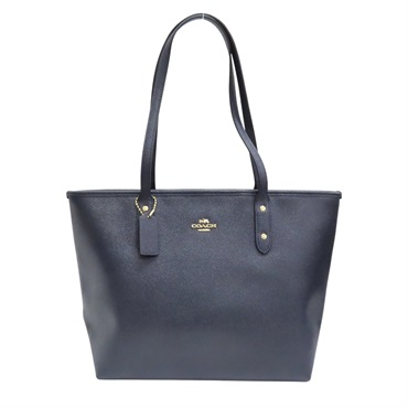 藍色牛皮 City Zip 托特 肩背包 F57522【COACH 寇馳】 F57522