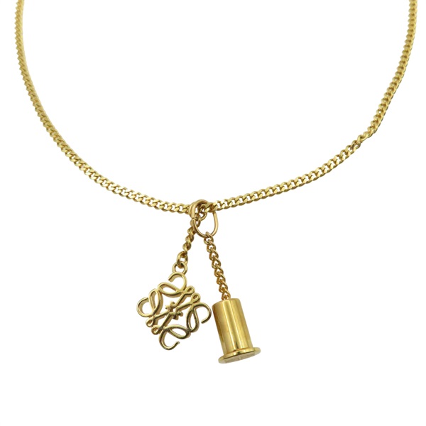 金色 金屬 項鍊【LOEWE 羅威】