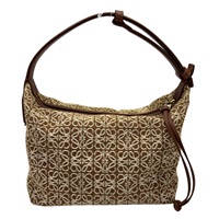 棕色 Anagram 帆布 Cubi Bag 【LOEWE 羅威】 A906K75X06