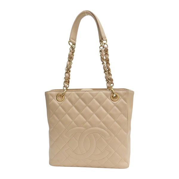 膚色 荔枝紋 牛皮  PST Petite 肩背包 A50994 (無卡)【CHANEL 香奈兒】 A50994