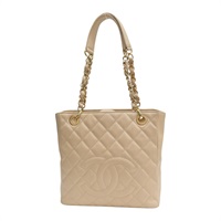 膚色 荔枝紋 牛皮  PST Petite 肩背包 A50994 (無卡)【CHANEL 香奈兒】 A50994