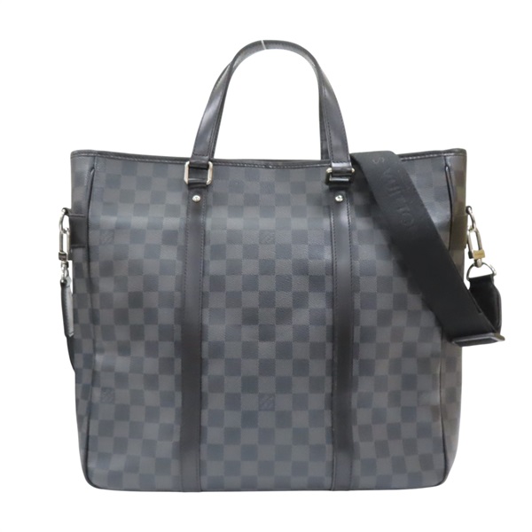 黑色 棋盤格帆布 TADAO 兩用包【LOUIS VUITTON LV 路易威登】 N51192