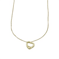 18K黃金 Open Heart 項鏈【Tiffany & Co 蒂芬妮】