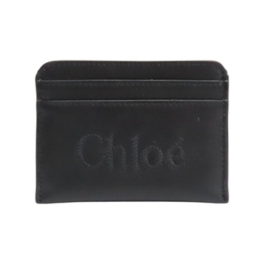黑色牛皮 Sense 卡夾 名片夾 CHC23SP868I10【Chloe 克羅伊】 CHC23SP868I10