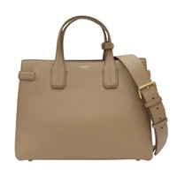 淺褐色 牛皮 Banner 兩用包【BURBERRY 巴寶莉】 8068550
