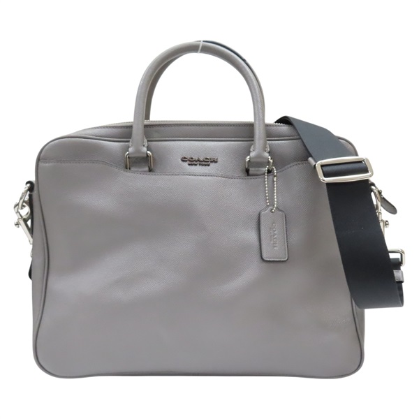 灰色 牛皮 Beckett Slim Brief 兩用包【COACH 寇馳】 F72974