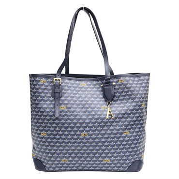 藍色 PVC帆布 牛皮 Daily Battle 35 肩背包【Faure Le Page 馥瑞樂爵】