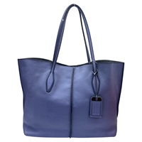 藍色 皮革 JOY 托特包 【TODS 托德斯】 XBWAMFAS400IARU819