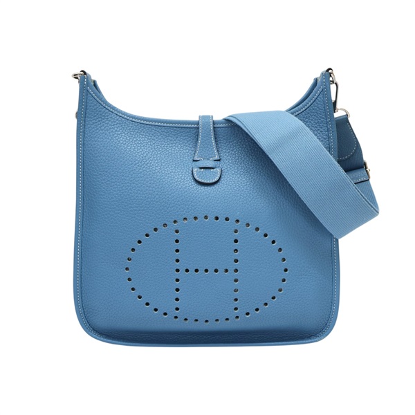 牛仔藍 togo牛皮 Evelyne 29 肩背包 H056277CK75 T刻【HERMES 愛馬仕】 H056277CK75
