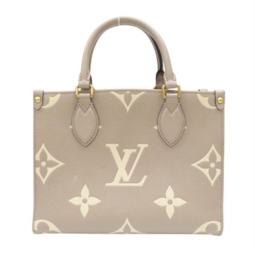 淺棕色 TC牛皮 OnTheGO PM 兩用包【LOUIS VUITTON LV 路易威登】 M45779