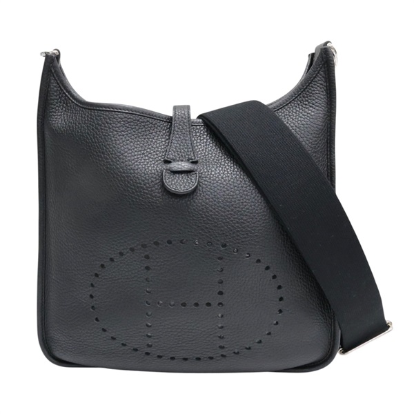 89 黑色 Taurillon牛皮 Evelyne 29 肩背包 Z刻【HERMES 愛馬仕】 H056277CC