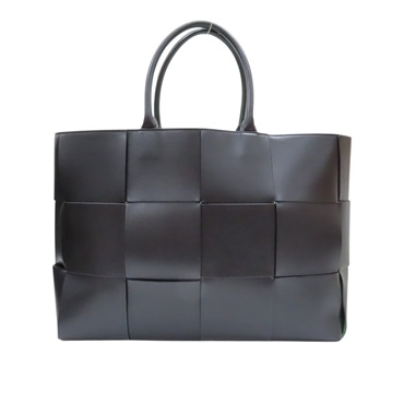 黑色 牛皮 綠色 麂皮 Large Arco 托特包 肩背包【BOTTEGA VENETA BV 寶緹嘉】 608608
