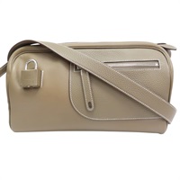 大象灰 Evercolor/Tauillon牛皮 Petit Courrier 肩背包 B刻【HERMES 愛馬仕】