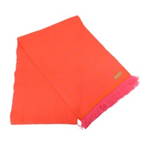 橘色 喀什米爾 Nid d'Abeille 圍巾【HERMES 愛馬仕】 H259146S 03