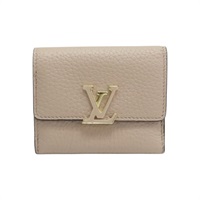 粉灰色 牛皮 Capucines XS 錢包 三折短夾 M68747【LOUIS VUITTON LV 路易威登】 M68747