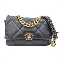 黑色 牛皮 19 兩用包【CHANEL 香奈兒】 AS1161