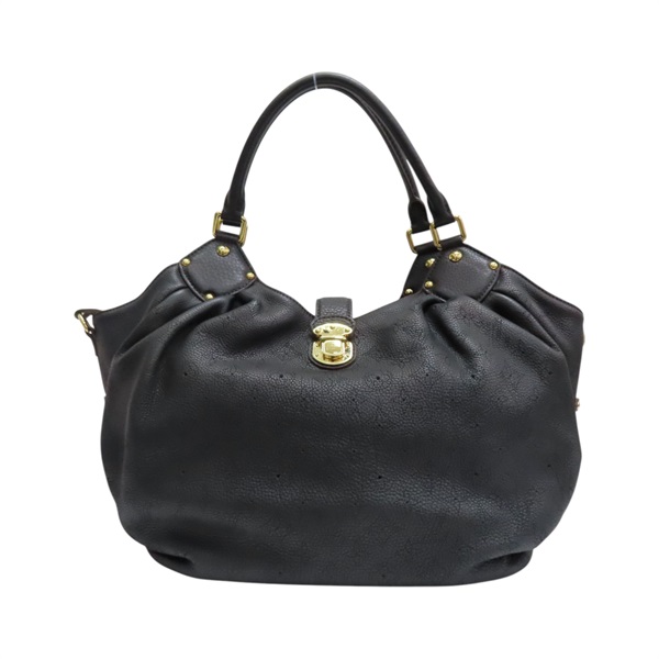 黑色 原花 牛皮 Mahina L 肩背包【LOUIS VUITTON LV 路易威登】 M95765