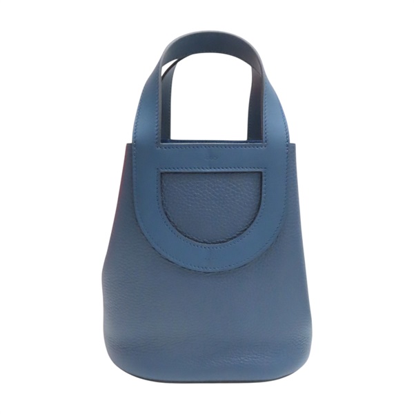 普魯士藍 TC牛皮 In The Loop 18 手提包 B刻【HERMES 愛馬仕】 H084274CC